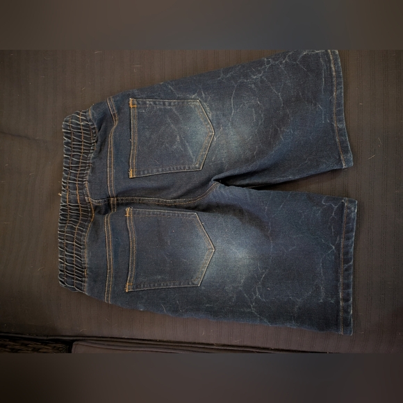 Tony Hawk Kids Dark Blue Denim Shorts‎ Size 14 - Picture 4 of 8